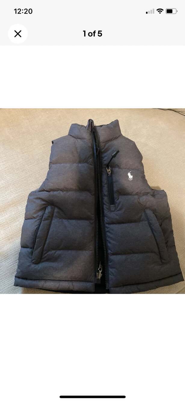 Polo Ralph Lauren Kids Reversible Puffer Vest 3T. (Means child)